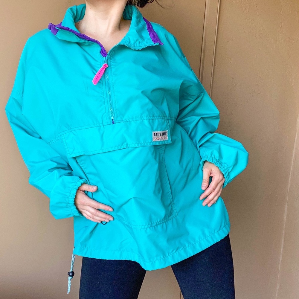 • sold • LIFT LINE • 80s - 90s era windbreaker